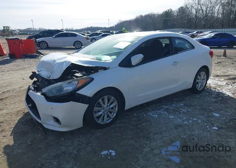 2015 Kia Forte Koup Ex из США, поврежденный, VIN KNAFX6A83F5343200